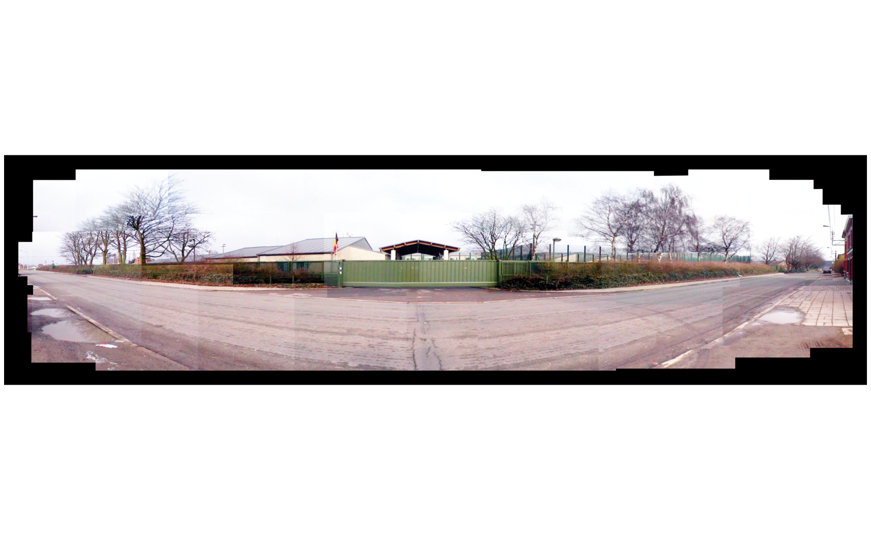 Paysage vu de profil 2003 Boverie